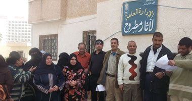 إضراب العاملين بآثار مطروح يدخل أسبوعه الثانى والوزارة تتجاهلهم