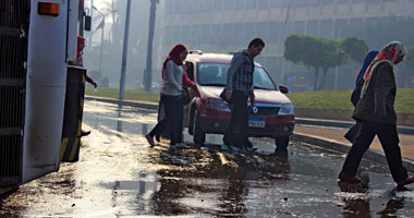 هطول أمطار بكفر الشيخ وحركة الصيد لم تتأثر