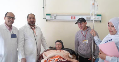 نجاح جراحة لاستئصال مرارة نادرة لمريضة فى مستشفى الإسماعيلية العام