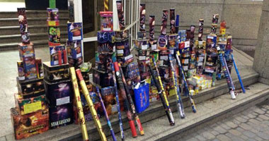 انتشار ظاهرة بيع الألعاب النارية بالإسكندرية مع حلول شهر رمضان