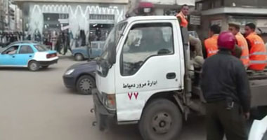 تنفيذ12 حكما قضائيا و31 إزالة إشغالات رى وصرف فى حملة أمنية بالمنوفية