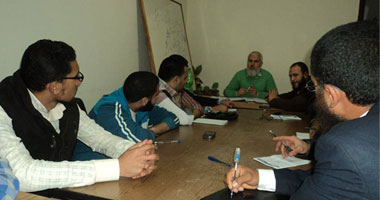 مناقشة خطة عمل اللجان الإعلانية بحزب النور