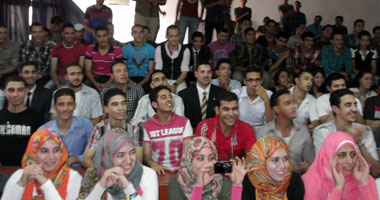 بالصور.. انتظام الدراسة بجامعتى المنوفية والسادات وبدء تسكين الطلاب 