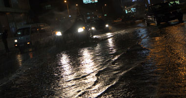 أمطار غزيرة بكفر الشيخ وسوء الأحوال الجوية مستمر