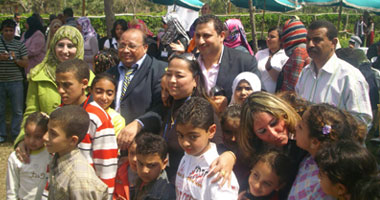 مركز ماعت يحتفل بيوم اليتيم العربى فى منتزه الإسكندرية 