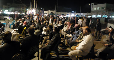 بالصور.. استمرا اعتصام أنصار أبو إسماعيل بالعريش 