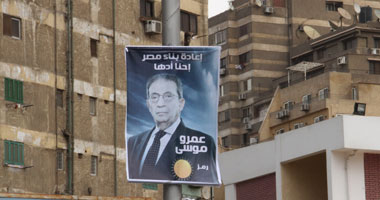 دعاية "مرسى" و"أبو الفتوح" و"موسى" الأكثر تشويها لشوارع الجيزة