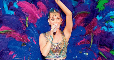 بالصور.. كاتى بيرى فى حفل افتتاح الدورى الممتاز الهندى فى شيناى