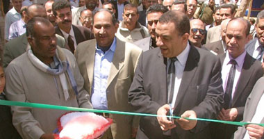  محافظ سوهاج يفتتح مشروعات تنموية فى احتفالات العيد القومى