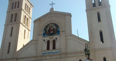 كنيسة القديس يوسف بالزقازيق تحتفل اليوم بوصول رفات القديسة تريزا