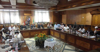 بالصور.. المنيا تناقش ممثلى 17 دولة سبل تبادل خبرات خدمات الزراعة