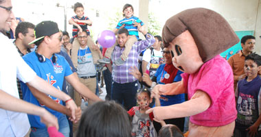 بالصور.. كلية علوم حلوان تحتفل بيوم اليتيم بحضور 50 طفلا