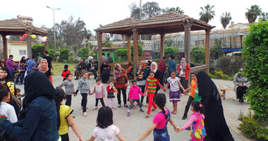 400 طفل يشاركون فى احتفال "آثار الهرم" بيوم اليتيم