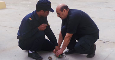 تفكيك قنبلة هيكلية عثر عليها بـ"كشك كارتة" فى كفر الشيخ
