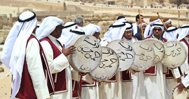 "الثقافة" تنظم احتفالية فرق مهرجان الطبول فى الأهرامات لتنشيط السياحة