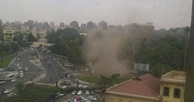 مديرية أمن الجيزة: 5 مصابين فى انفجار ميدان النهضة وتمشيط مكان الحادث