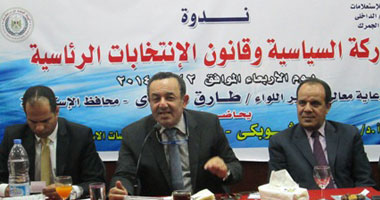 عمرو الشوبكى: السيسى سيحسم "الرئاسة" من أول جولة.. وصباحى فرصه ضعيفة