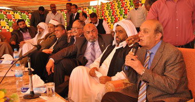 بالصور.. إعلان مبادرة "النجيلة خالية من الأمية" بحضور محافظ مطروح 