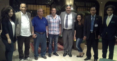وصول رؤساء الجاليات المصرية بالخارج لحضور مؤتمر دعم السيسى غدا