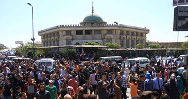 مسيرة الإخوان تتفرق فى مصطفى النحاس بمدينة نصر عقب قدوم الأمن