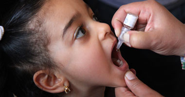 بدء الحملة القومية للتطعيم ضد شلل الأطفال بالقليوبية