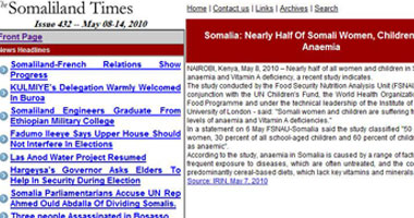 نصف نساء وأطفال الصومال يعانون فقر الدم