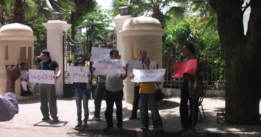 وقفة احتجاجية للسينمائيين للمطالبة بإقالة رموز الفساد