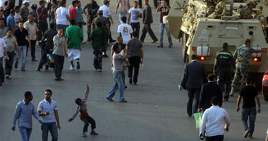42 مصاباً فى أحداث الشغب بـ"ماسبيرو" و"التحرير"