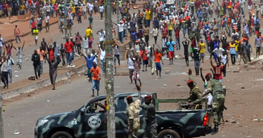 مقتل أحد أنصار المعارضة فى غينيا خلال مصادمات بين قوات الأمن ومتظاهرين
