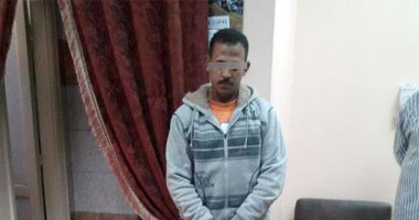 ضبط مسجل خطر أثناء استيلائه على أراضى بحيرة المنزلة