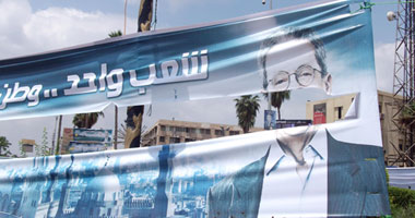 بالصور.. تمزيق لافتات "موسى" بكفر الشيخ 