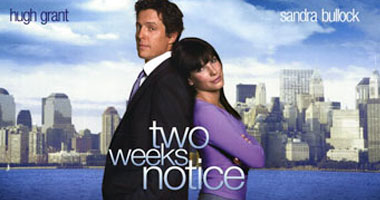 " Two Weeks Notice" الليلة على قناة  mbc max 