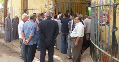 تأخر بدء التصويت فى عدد من اللجان الانتخابية بالفيوم