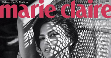إيفا ميندس على غلاف مجلة "MarieClaire" 