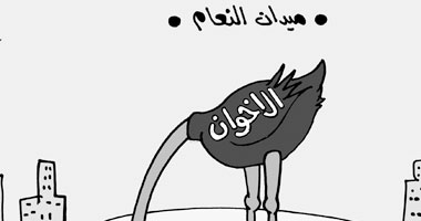 الإخوان تدفن رأسها في ميدان النعام