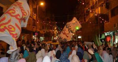 مسيرة ليلية للإخوان بمنطقة المندرة شرق الإسكندرية