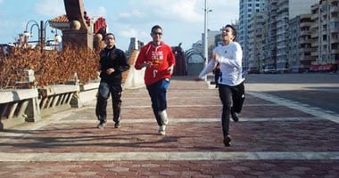 بالصور.. "أليكس رن" ينظم ماراثون "Run As A lifestyle2"