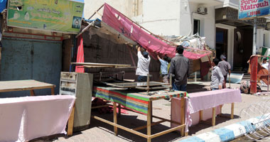 حملة مرافق مكبرة لإزالة الإشغالات فى طرق وميادين المنيا