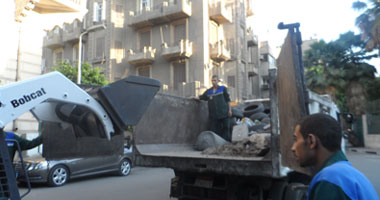 حى غرب القاهرة ينظم حملة مكبرة لإزالة الإشغالات والمخالفات