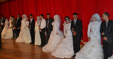 "روتارى" الإسكندرية ينظم حفل زفاف جماعى مساء اليوم لـ32 عريسا وعروسا