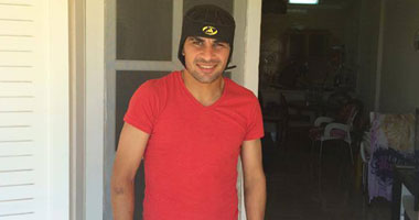 أحمد عيد يرتدى "واقى للرأس" بعد الإصابة