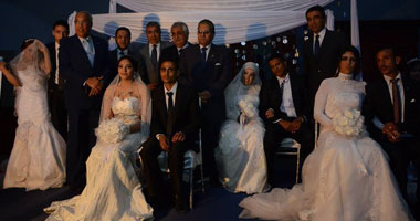 حفل زفاف جماعى بسيناء يجوب شوارع أرض الفيروز ويبعثون رسائل الأمن للجميع