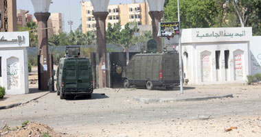 بالفيديو والصور.. قوات الأمن تدخل المدينة الجامعية بالأزهر لصد شغب طلاب الإخوان