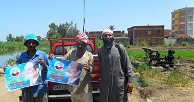 حزب النور ينقل فلاحى كفر الشيخ من الحقول للجان التصويت 