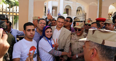 بالصور.. قائد الدفاع الجوى من البحيرة: تنسيق مع الشرطة لتأمين اللجان
