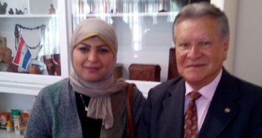 سفير باراجواى بالقاهرة: تربطنا بمصر علاقة قوية.. ونأمل أن تستعيد مصر استقرارها السياسى.. ونسعى لعودة التبادل التجارى بين البلدين لحجمه الطبيعى.. وأحلم بزراعة القطن المصرى بباراجواى بعمالة مصرية
