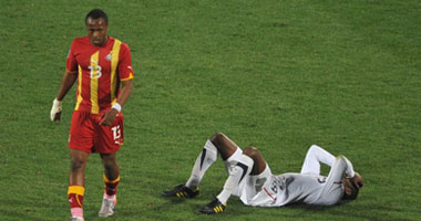 بالفيديو.. "أيوا" يتقدم لغانا أمام السنغال فى الشوط الأول