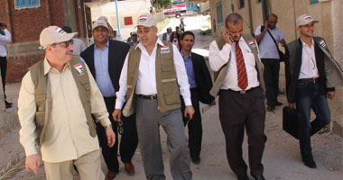 قافلة الحرية تعود من رفح إلى العريش للمبيت والعودة صباحاً