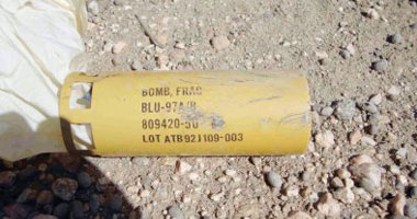 تقارير:إسرائيل استخدمت قنابل عنقودية فى قصفها لمناطق لبنانية أمس