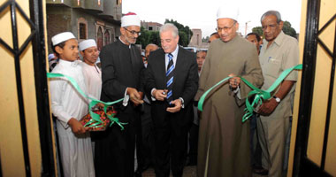 محافظ الأقصر يفتتح مسجد عمار بن ياسر بالكرنك